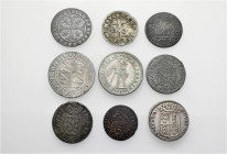 A lot containing 4 silver and 5 bronze coins. Mainly: Switzerland. Fine to very fine. LOT SOLD AS IS, NO RETURNS. 9 coins in lot.


From the collec...