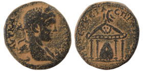 SYRIA, Seleucis and Pieria. Seleucia. Severus Alexander (?), 222-235. Ae (bronze, 13.59 g, 26 mm), ΑΥΤ Κ[….] Laureate head of Severus Alexander right....