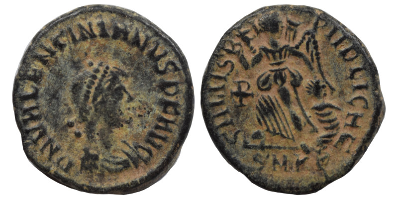 Valentinian II, 375-392. Nummus (bronze, 1.46 mm, 13 mm), Cyzicus. D N VALENTINI...