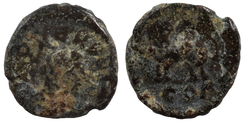 Leo I, 457-474. Nummus (bronze, 1.00 g, 10 mm), Constantinople. D N LEO P F AVG ...