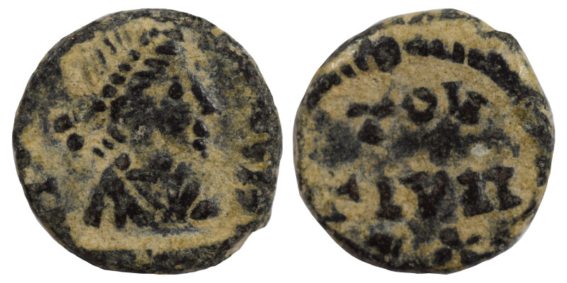 VANDALS. Pseudo-Imperial coinage, in the name of Justinian I, 6th century AD. Nu...