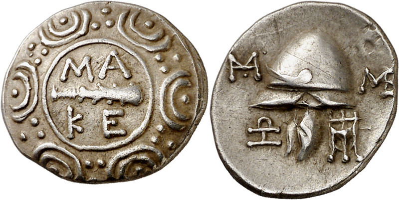 (187-168 a.C.). Macedonia. Anfípolis. Tetróbolo. (S. 1387 var) (CNG. III, 324). ...