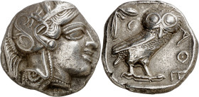 (454-404 a.C.). Ática. Atenas. Tetradracma. (S. 2526) (CNG. IV, 1597). Bella. 17,05 g. EBC-.