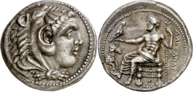 Imperio Macedonio. Alejandro III, Magno (336-323 a.C.). Damasco. Tetradracma. (S. 6718) (MJP. 3208 aº). 17,18 g. EBC.