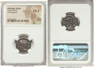 LUCANIA. Velia. Ca. 440-400 BC. AR didrachm (20mm, 8h). NGC Choice Fine. Head of Athena left, wearing crested Attic helmet decorated with Pegasus left...