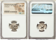 MACEDONIAN KINGDOM. Alexander III the Great (336-323 BC). AR drachm (17mm, 12h). NGC Choice VF. Lifetime or early posthumous issue of Sardes, ca. 334-...