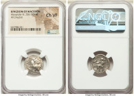 MACEDONIAN KINGDOM. Alexander III the Great (336-323 BC). AR drachm (18mm, 12h). NGC Choice VF. Lifetime issue of Miletus, ca. 325-323 BC. Head of Her...