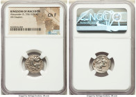 MACEDONIAN KINGDOM. Alexander III the Great (336-323 BC). AR drachm (18mm, 12h). NGC Choice Fine. Lifetime issue of Miletus, ca. 325-323 BC. Head of H...
