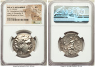 THRACE. Mesambria. Ca. 175-125 BC. AR tetradrachm (30mm, 16.63 gm, 11h). NGC AU 5/5 - 3/5, brushed. Late posthumous issue in the name and types of Ale...
