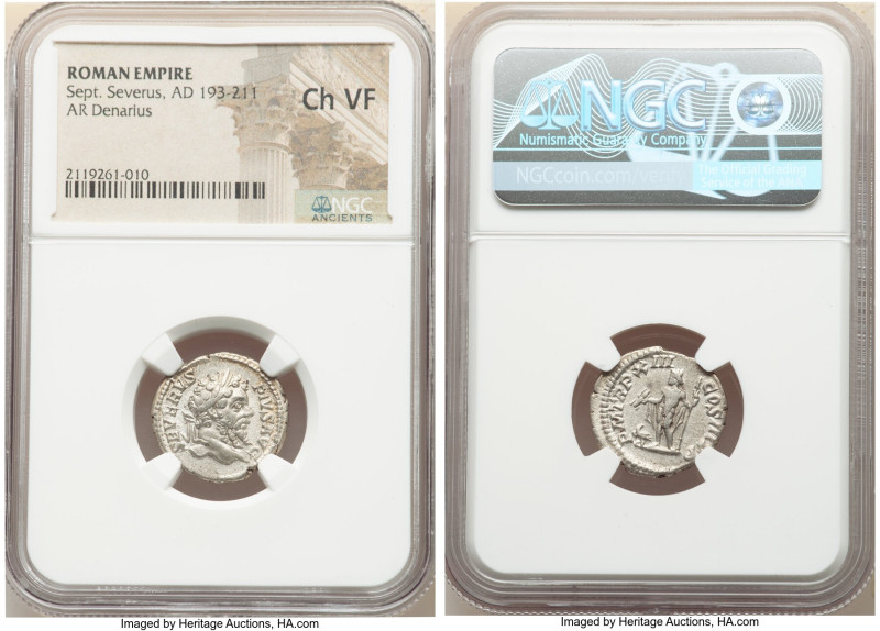 ANCIENT LOTS. Roman Imperial. Lot of five (5) AR and AE issues. NGC VG-Choice VF...