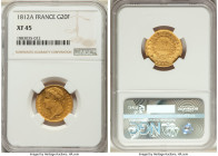 Napoleon gold 20 Francs 1812-A XF45 NGC, Paris mint, KM695.1, Fr-511. 

HID09801242017

© 2022 Heritage Auctions | All Rights Reserved