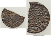 William I, the Conqueror (1066-1087) Penny ND (1068-1070) VF (Broken Flan), Canterbury mint, Mana as moneyer, Bonnet type. S-1251, N-842, EMC-2011.023...
