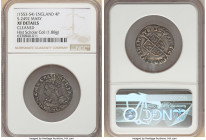 Mary (1553-1554) Groat (4 Pence) ND (1553-1554) XF Details (Cleaned) NGC, Tower mint, Pomegranate mm, S-2492. 1.88gm. Includes collector tray tag. Ex....