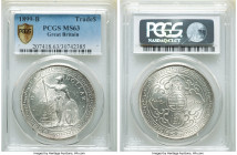 Victoria Trade Dollar 1899-B MS63 PCGS, Bombay mint, KM-T5, Prid-8. Virtually untoned lustrous surfaces. 

HID09801242017

© 2022 Heritage Auctions | ...