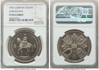 Elizabeth II Proof Crown 1953 PR64 Cameo NGC, KM894, S-4136. Coronation crown. 

HID09801242017

© 2022 Heritage Auctions | All Rights Reserved
