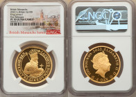 Elizabeth II gold Proof "King James I" 100 Pounds (1 oz) 2022 PR70 Ultra Cameo NGC, KM-Unl. Mintage: 610. British Monarchs series. First Releases. Sol...