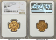Transylvania. Johann II Sigismund gold Ducat 1561 AU Details (Bent) NGC, Fr-275, Resch-13. 3.49gm. Madonna and Child. 

HID09801242017

© 2022 Heritag...