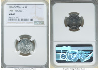 Republic 5 Senti 1976 MS65 NGC, KM-A24. Mintage: 25. FAO - Round. Sold with Roma Numismatics E-Sale tag. 

HID09801242017

© 2022 Heritage Auctions | ...