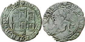 Enrique IV (1454-1474). Ávila. Maravedí. (Imperatrix E4:20.14, mismo ejemplar) (AB. 790 var) (Bautista 955.1, mismo ejemplar). Ex Áureo & Calicó 30/04...