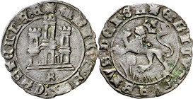 Enrique IV (1454-1474). Burgos. Maravedí. (Imperatrix E4:20.20) (AB. 804 var). 1,77 g. MBC-.