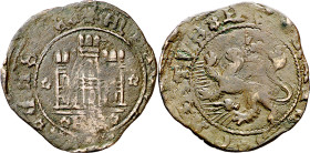 Enrique IV (1454-1474). Burgos. Maravedí. (Imperatrix E4:20.24, mismo ejemplar) (AB. 791.3) (Bautista 958, mismo ejemplar). Ex Colección Guiomar, Áure...