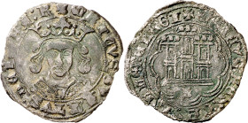Enrique IV (1454-1474). Burgos. Cuartillo. (Imperatrix E4:14.32) (AB. 739). Muy atractiva. Escasa así. 2,79 g. MBC+.