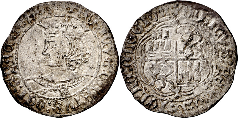 Enrique IV (1454-1474). Cuenca. Real de busto. (Imperatrix E4:9.90) (AB. 690). B...