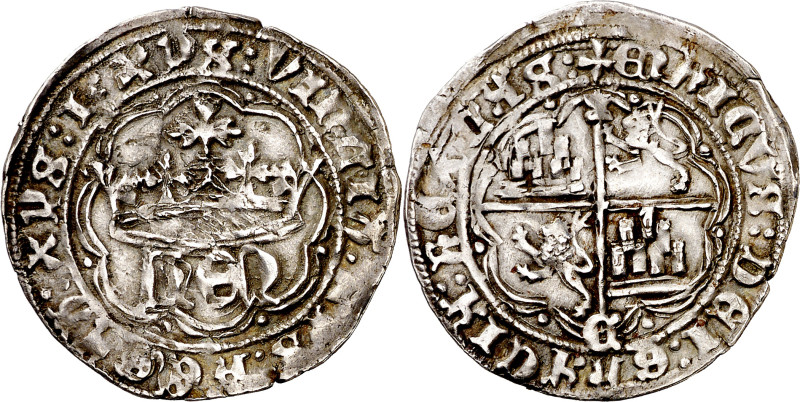 Enrique IV (1454-1474). Cuenca. Real de anagrama. (Imperatrix E4:28.39, mismo ej...