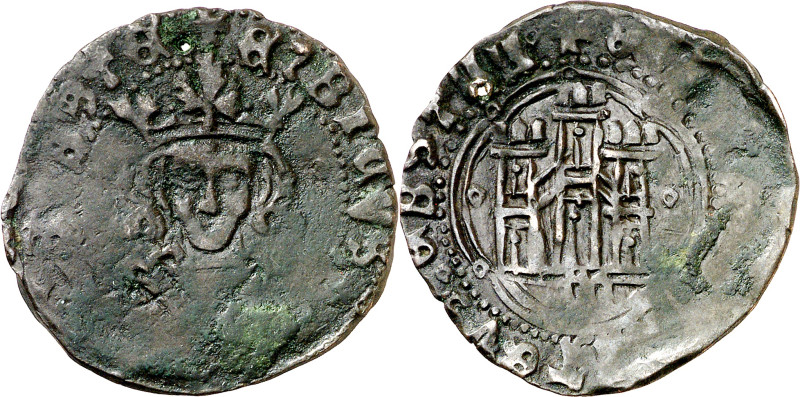 Enrique IV (1454-1474). Medina del Campo. Cuartillo. (Imperatrix E4:14.111, mism...