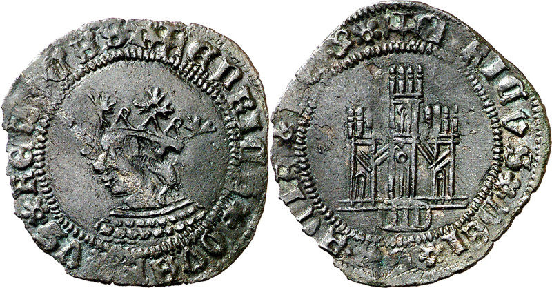 Enrique IV (1454-1474). Segovia. Dinero. (Imperatrix E4:12.14 (50), mismo ejempl...