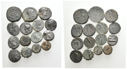 15 GREEK BRONZE COIN LOT
See picture.No return.

260