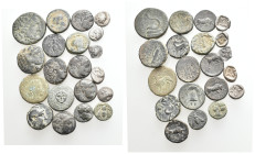 20 GREEK SILVER/BRONZE COIN LOT
See picture. No return.

165