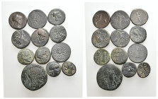 12 GREEK BRONZE COIN LOT
See picture. No return.

361