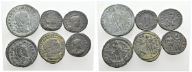 6 ROMAN BRONZE COIN LOT
See picture.No return.

97