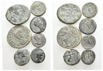 7 GREEK/ROMAN BRONZE COIN LOT
See picture. No return.

318