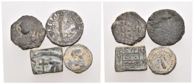 4 BYZANTINE/ISLAMIC SILVER/BRONZE COIN LOT
See picture.No return.

68