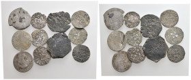 11 ISLAMIC/MEDIEVAL SILVER/BRONZE COIN LOT
See picture. No return.

140