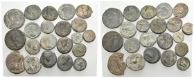 21 GREEK/ROMAN BRONZE COIN LOT
See picture. No return.

218