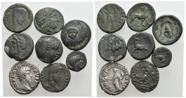 8 GREEK/ROMAN SILVER/BRONZE COIN LOT
See picture. No return.

146