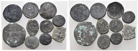 10 ROMAN/BYZANTINE BRONZE COIN LOT
See picture. No return.

150