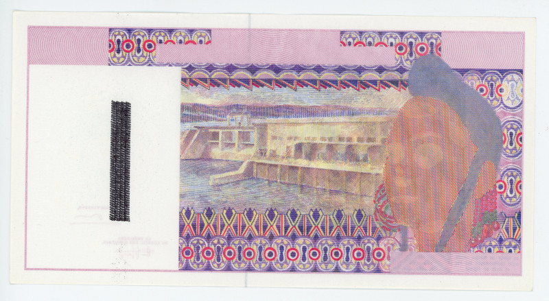 West African States 2500 Francs 1991 - 2002 (ND) Proof
P# 112, N# 211938; Signa...