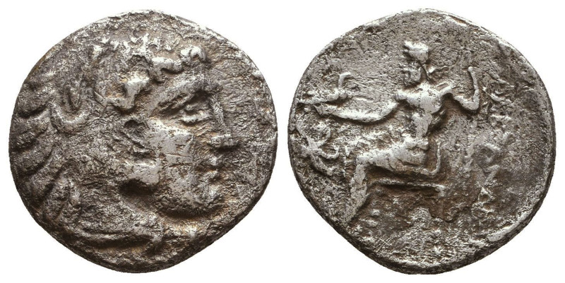 MACEDONIAN KINGDOM. Alexander III the Great (336-323 BC). AR drachm
Reference:...