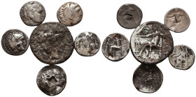 Lot of 6 MACEDONIAN KINGDOM. Alexander III the Great (336-323 BC). AR 
Reference:

Condition: Very Fine

Weight: 33.3 gr
Diameter: 27.8 mm
