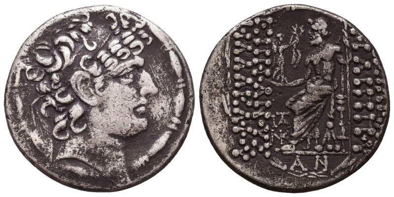 SELEUKID KINGS of SYRIA. Philip I Philadelphos. Circa 95/4-76/5 BC. AR Tetradrac...
