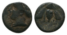 Greek Coins. 4th - 3rd century B.C. AE
Reference:

Condition: Very Fine

Weight: 0.9 gr
Diameter: 9 mm