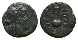 Greek Coins. 4th - 3rd century B.C. AE
Reference:

Condition: Very Fine

Weight: 0.8 gr
Diameter: 10.6 mm