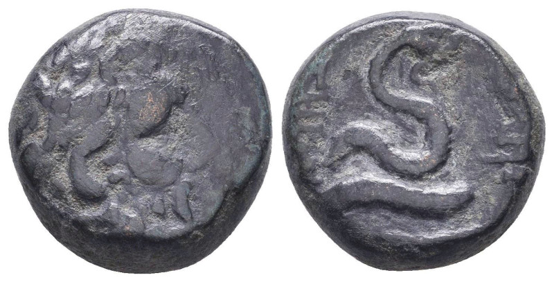 Greek Coins. 4th - 3rd century B.C. AE
Reference:

Condition: Very Fine

We...