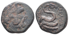 Greek Coins. 4th - 3rd century B.C. AE
Reference:

Condition: Very Fine

Weight: 9.1 gr
Diameter: 20 mm