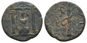 Greek Coins. 4th - 3rd century B.C. AE
Reference:

Condition: Very Fine

Weight: 3.1 gr
Diameter: 16.7 mm