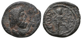 Greek Coins. 4th - 3rd century B.C. AE
Reference:

Condition: Very Fine

Weight: 2.7 gr
Diameter: 16.5 mm